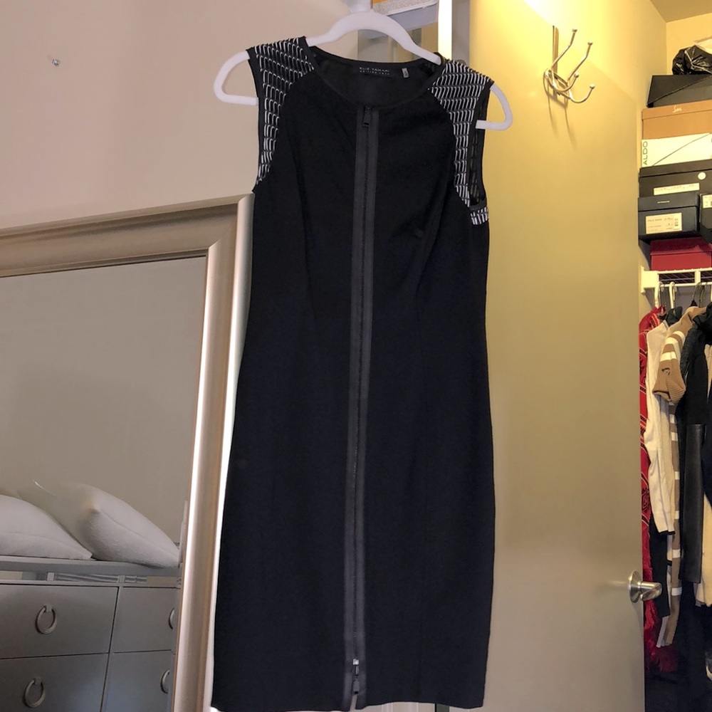 Edgy black dress